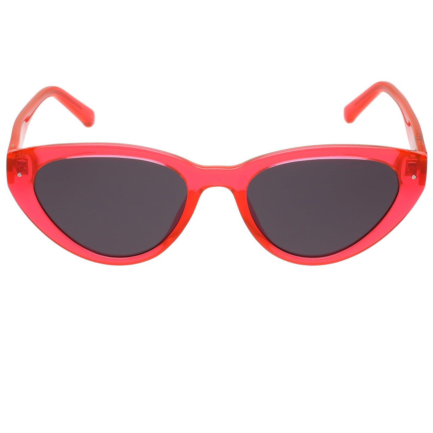 Calvin Klein Jeans|Pink Full-rim Cat-eye Branded Latest and Stylish Sunglasses|100% UV Protection (UV 400) Grey Lens|Women|Medium|CKJ 20629 678 54 S