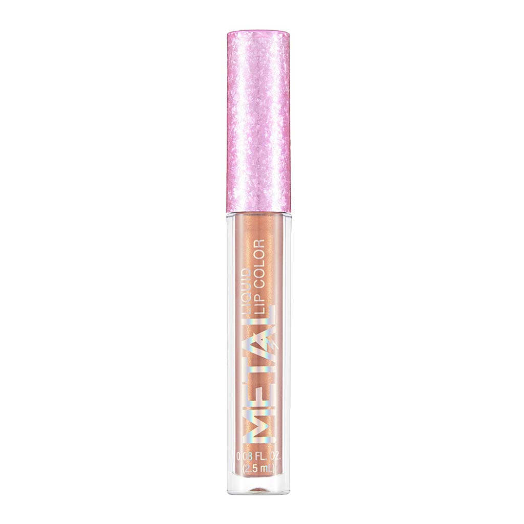 Enakshi® Waterproof Long Lasting Metallic Liquid Lipstick Lip Gloss SHIMMER FINISH|Health & Beauty | Makeup |Lipstick|1x Lip gloss
