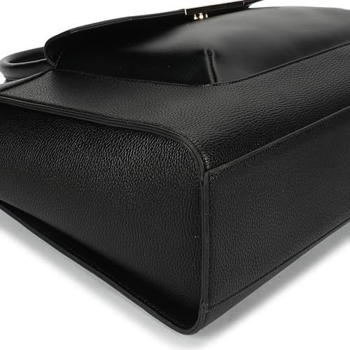 Fastrack PowerPlay laptop Tote | Women’s Faux-Leather laptop Tote Bag | 15'' Padded Laptop Section, Center Zip Compartment & External Quick-Access Pockets