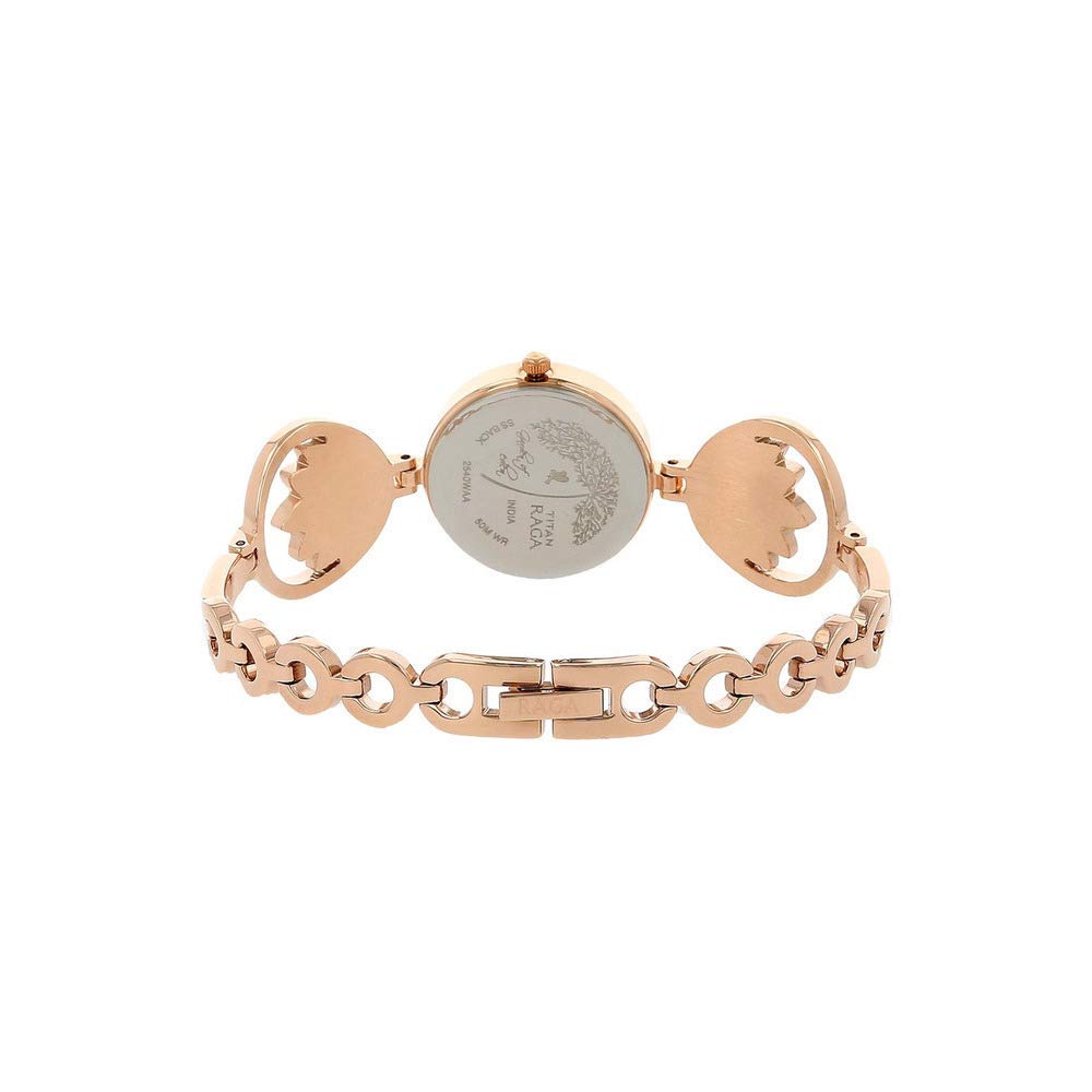 Titan Raga Aurora Analog Beige Dial Women's Watch NM2540WM05/NN2540WM05/NP2540WM05