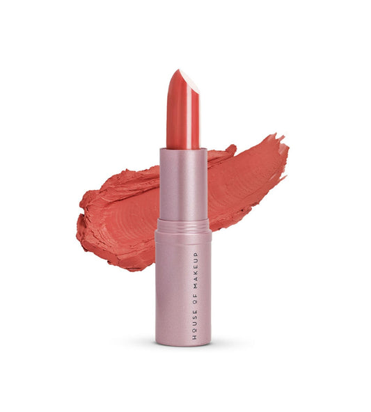 House of Makeup Nude Lipstick for Women | Matte Finish | Peach, Brown, Spiced Latte | 3.5 gms
