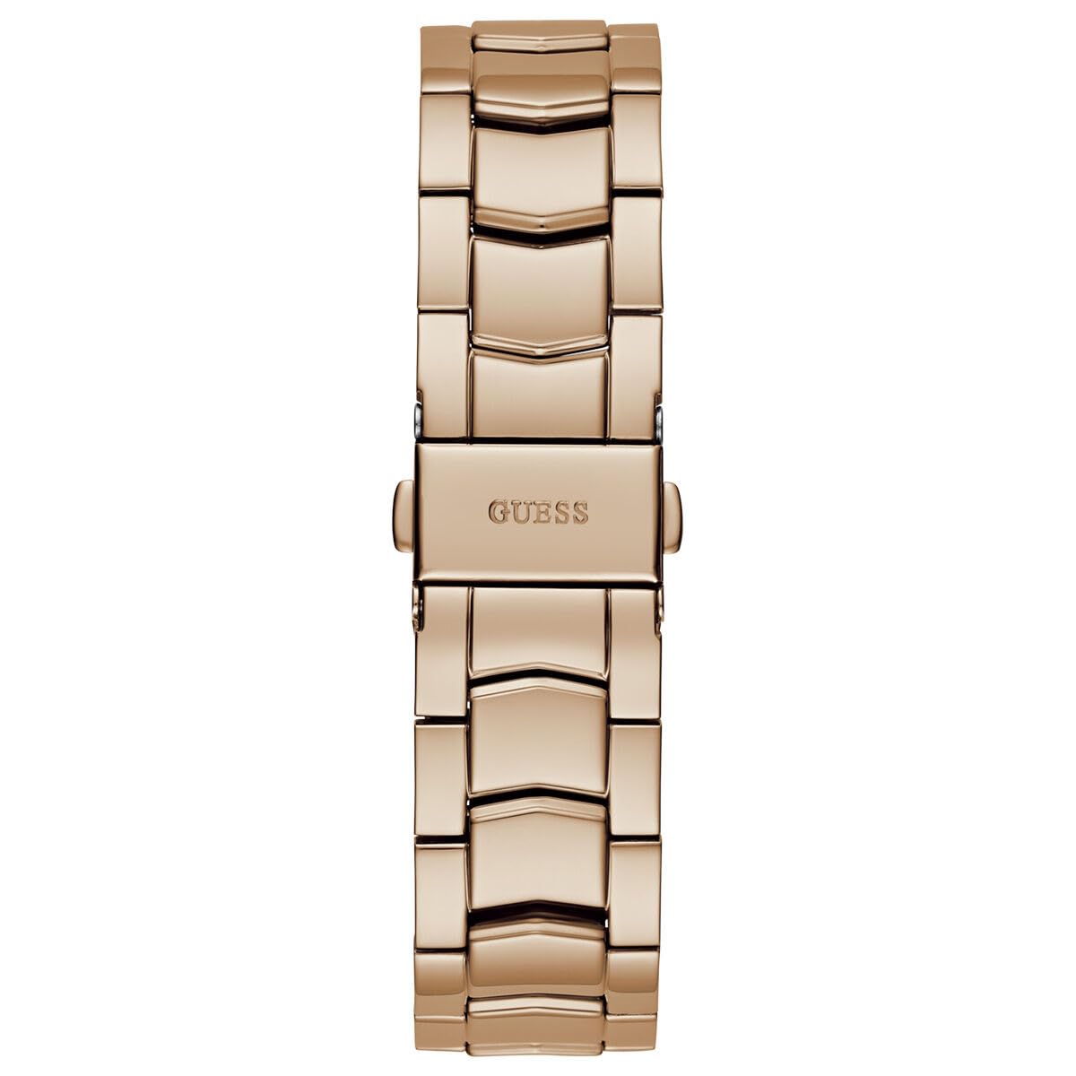 GUESS Womens Stainless Steel Analog Rose Gold Dial Watch-Gw0685L3, Band Color:Rose Gold