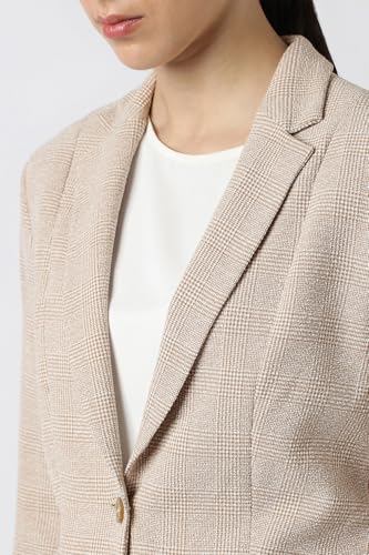 Van Heusen Women's Blazer (VWBZCRGF410735_Beige