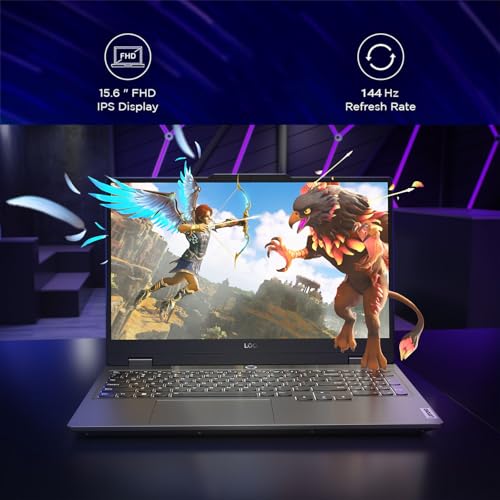 Lenovo LOQ 15 Gaming Laptop RTX 4070 - AMD Ryzen7 7435HS - 15.6 FHD IPS Display 144Hz - G-SYNC - Backlit Keyboard - 64GB DDR5 RAM -2TB PCIe SSD - Wi-Fi 6 - USB Type-C - Windows 11 - FHD Webcam - 2024