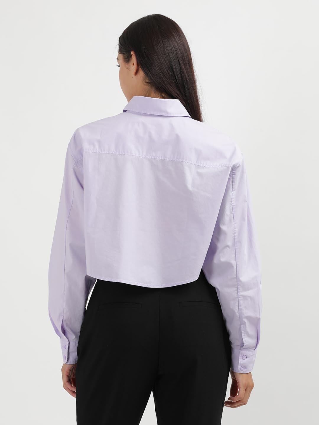 Calvin Klein Womens Purple Color Shirt