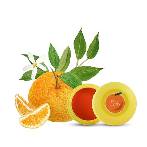 Perr Cherry Vegan Lip and Cheek Tint | Matte Natural Blush for Women & Girls | Lip Tint with Vitamin E | Nourishing Cheek Tint, 5g (Orange Creamsicle, Pack of 1)