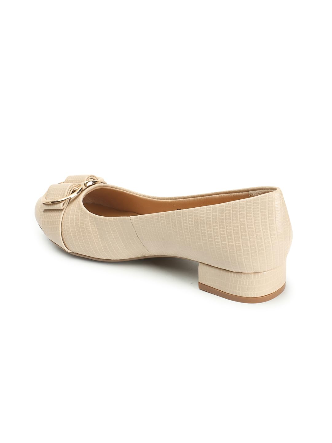 Carlton London Women's Slip On Pumps Colour-Nude, Size-UK 7