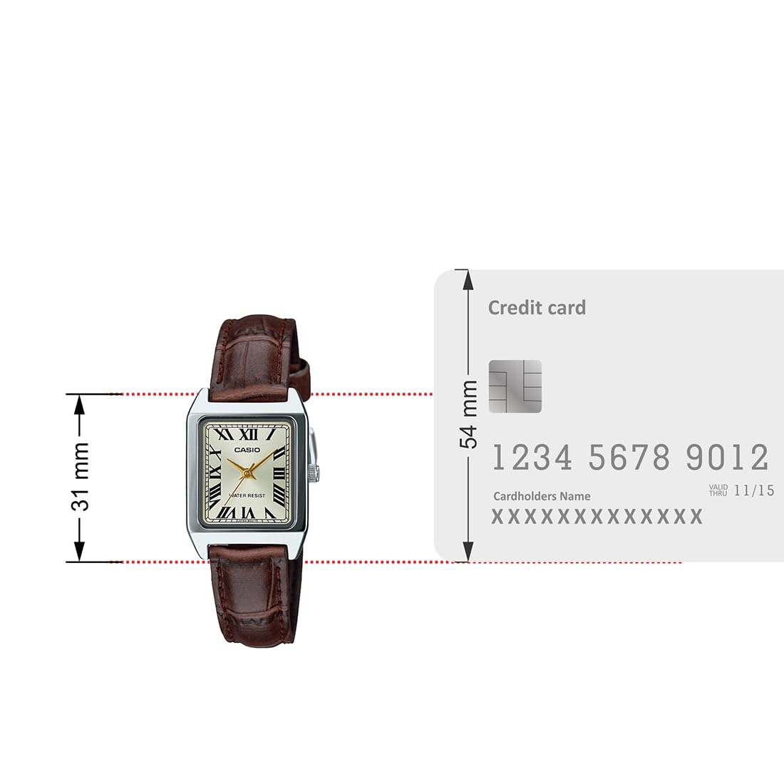 Casio Enticer Ladies Analog Gold Dial Women LTP-V007L-9BUDF (A2291)