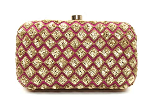 DUCHESS Women & Girls Wine Box Clutch
