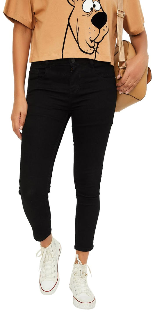 max Women Solid Skinny Fit Jeans (JUPITER1DBLACK)_28