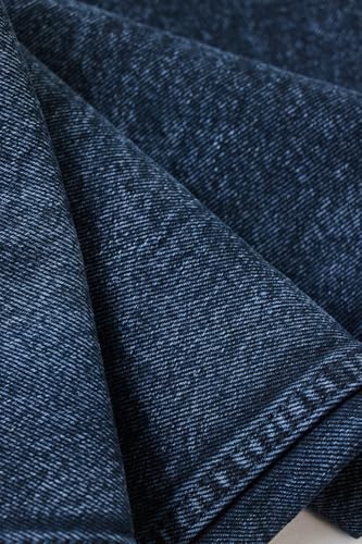 SNITCH Men Jeans | Baggy Fit Relaxed Style with Mid Rise & Wide-Leg Design | 100% Cotton Woven Denim for Casual & Street Wear |Dark Blue