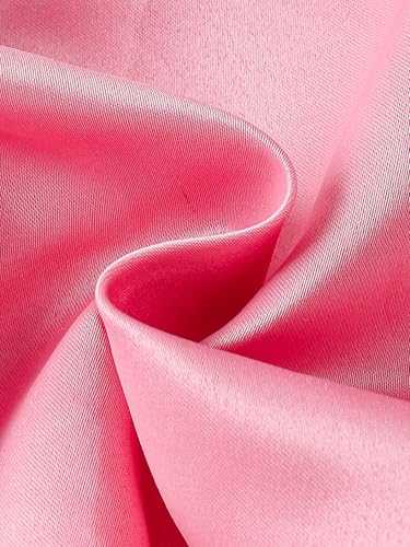 Hopscotch Girls Ankle Length Party Dresses in Pink Color For Ages (10-12 Years)