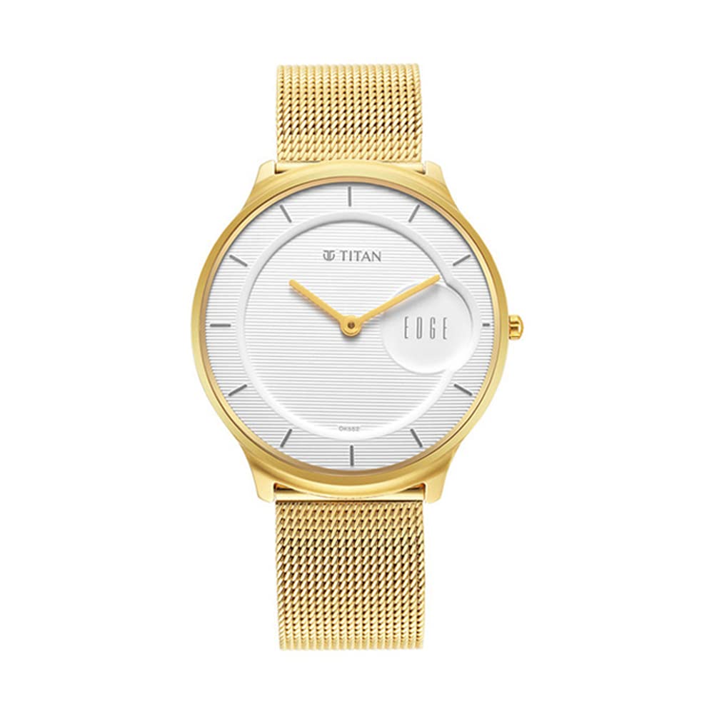 Titan White Dial Analog Watch for Men-NR1843YM01
