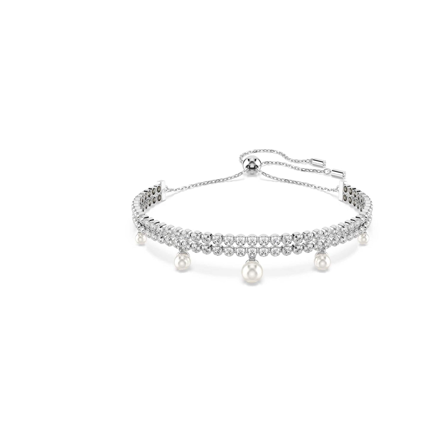 Swarovski Ariana Grande Collection, Medium, Crystals, Rhodium plated, Cubic Zirconia, Crystal