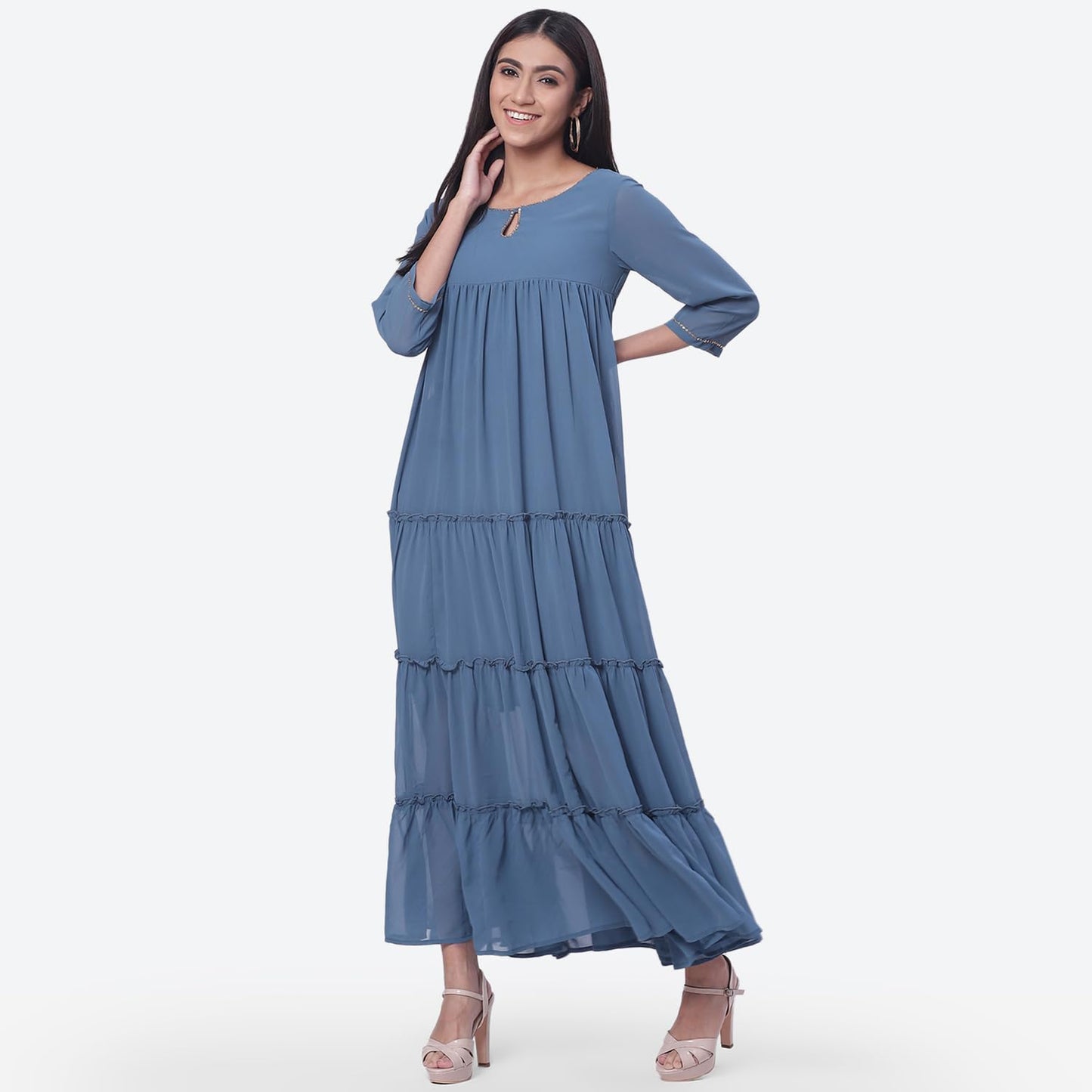 BIBA Women Solid Mix and Match(ASSORTED1428E_Blue_36)