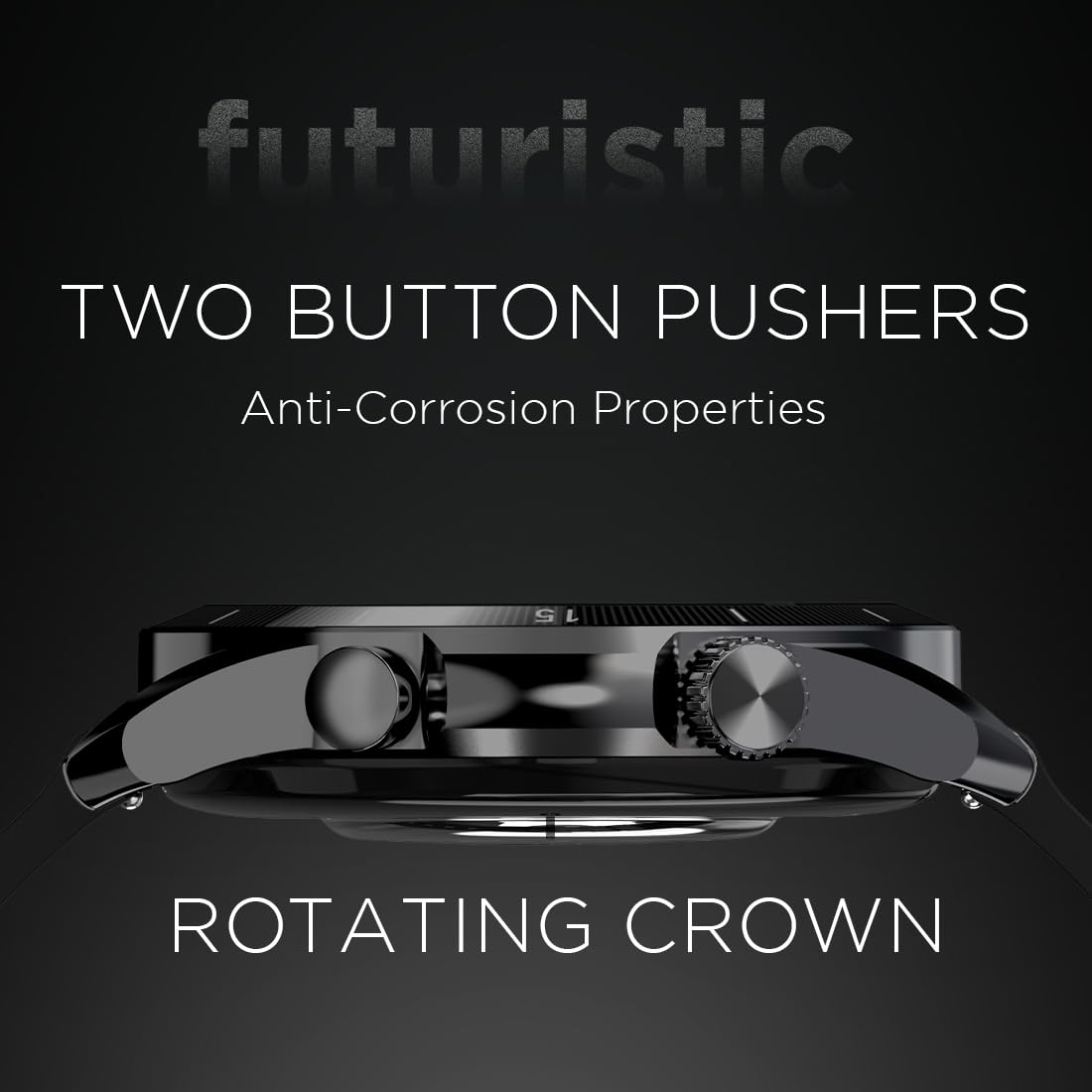 Fire-Boltt Legacy Luxury Smartwatch | 1.43" AMOLED Display with Always On | Bluetooth Calling & Voice Assistant | Wireless Charging | Health & Fitness Tracker with 110+ Sports Modes (Black Silicone)