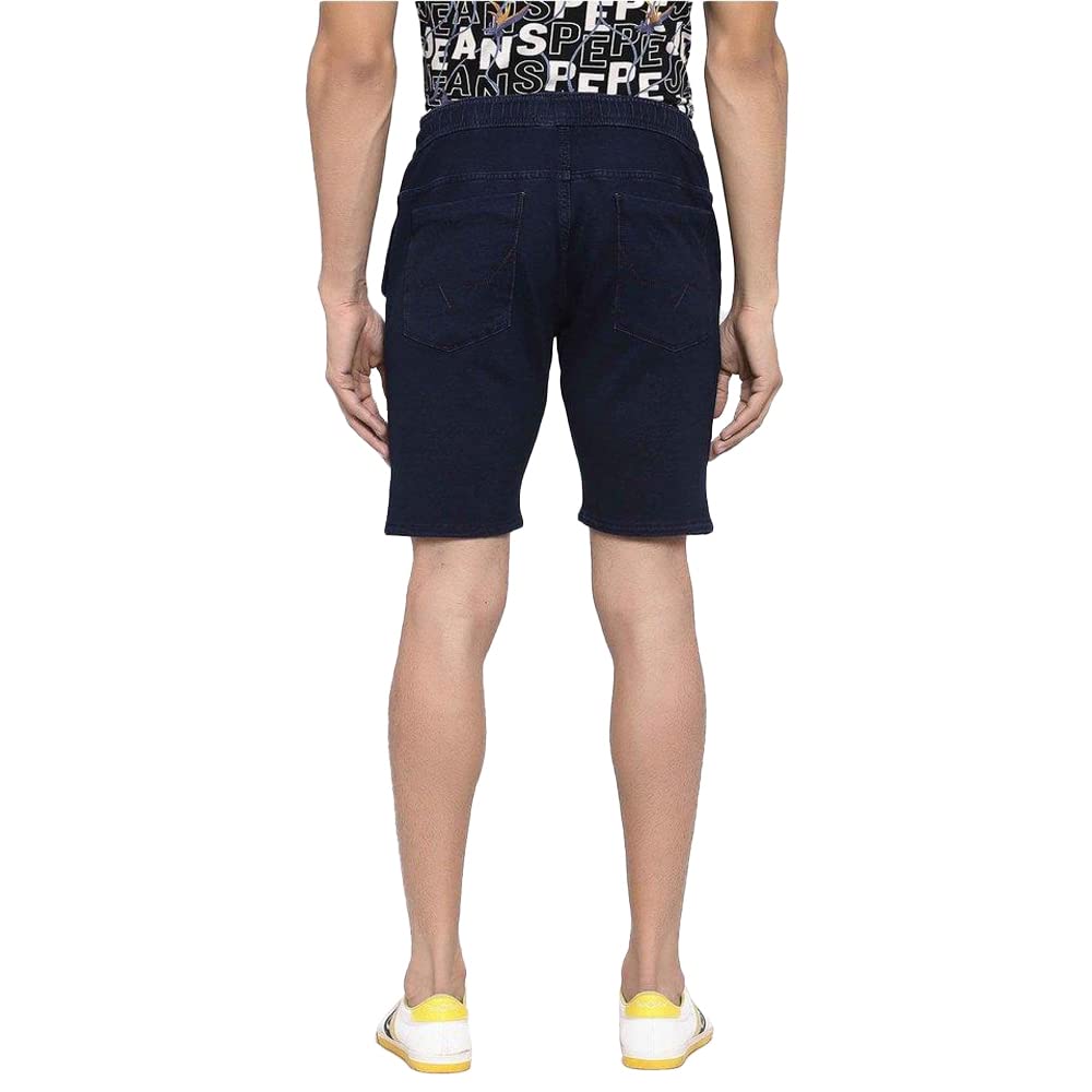 Pepe Jeans Men's Chino Shorts (PM800875G6000036_Dark Blue_2XL)