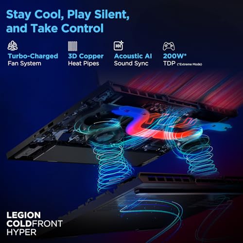 Lenovo Legion Pro 5 2025 Intel Core Ultra 7 255HX | NVIDIA RTX 5070 8GB (32GB RAM/1TB SSD/WQXGA OLED/165Hz/16 (40.6cm)/Windows 11/Office 2024+AI Now/Black/2.4Kg), 83F3009BIN AI Powered Gaming Laptop