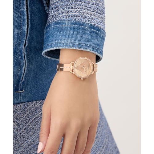 GUESS Analog Rose Gold Dial Women's Watch-GW0914L3