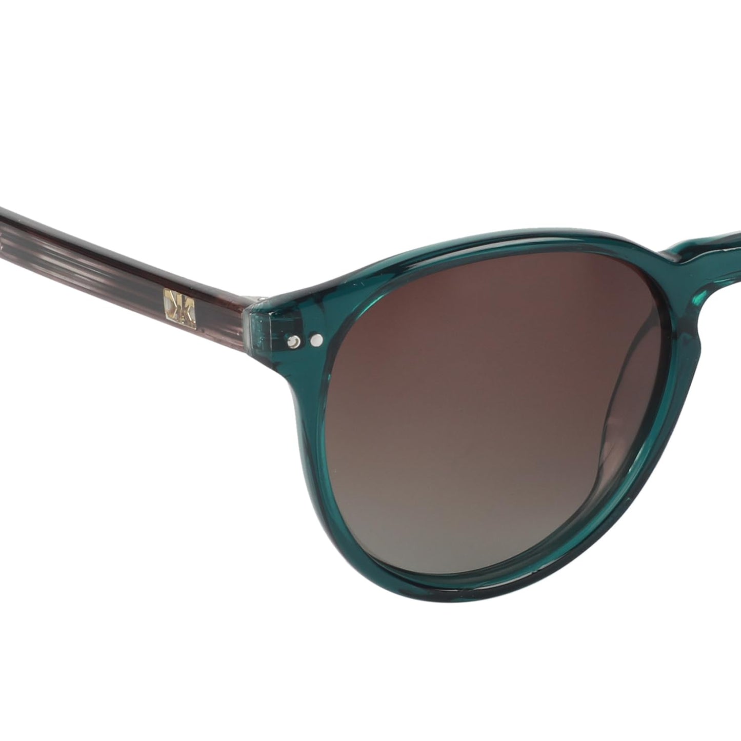 KILLER Women Sunglass - Round Shaped Polycarbonate Lens Sunglasses For Women & Girls, Color - Frame - Green, Lens - Grey