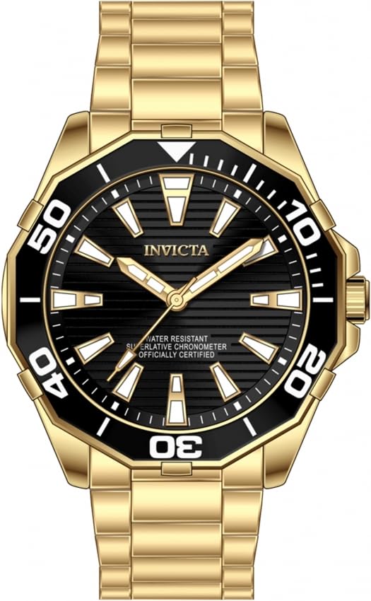 Invicta Pro Diver Quartz Black Dial Analog Watch for - Men 69236