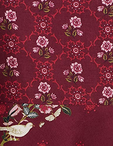 BIBA Women Printed Mix and Match(Casual D1299_Wine_42)