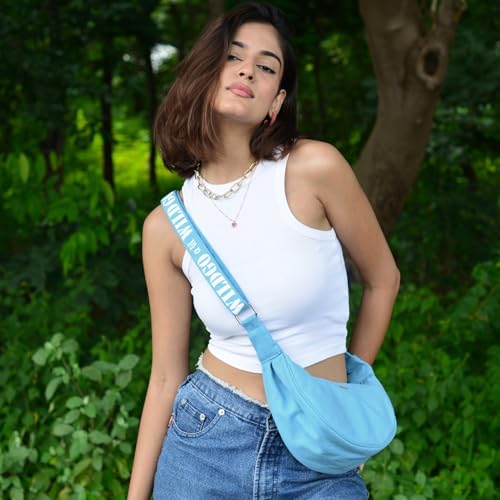 Eco Right Crossbody Bag, Sling Bags for Women, Side Bags for Women Stylish, Purse with Adjustable Cotton Strap