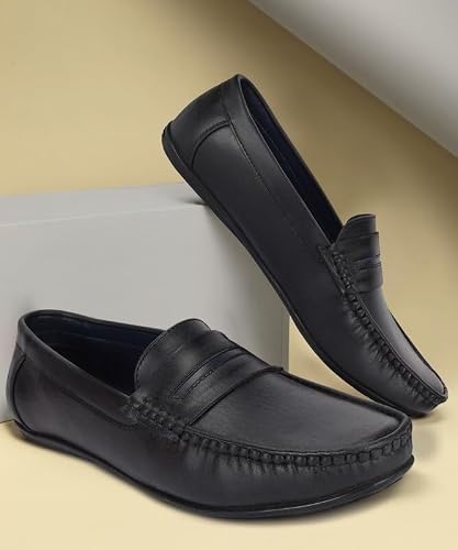 PARAGON K11234G Men's Formal Shoes with Comfortable Insoles, Stylish and Sturdy Construction | Comfortable Office Shoes for Men for Everyday Use Black