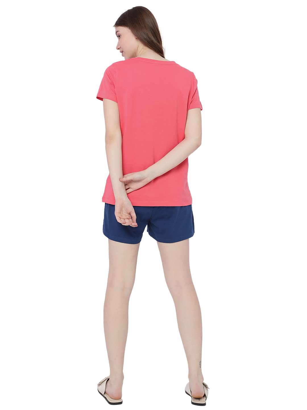 VERO MODA Intimates Regular Sleepwear Set (10293175_Navy Peony_XS)