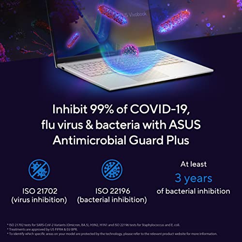ASUS Vivobook 15 (2025), 13th Gen,Intel Core i3-1315U, 8GB RAM, 512GB SSD, FHD, 15.6", 39.6 cm, Windows 11 Home,M365 Basic(1 Year)* Office 2024,Cool Silver,1.7 Kg, X1504VA-D5321WS, Thin & Light Laptop