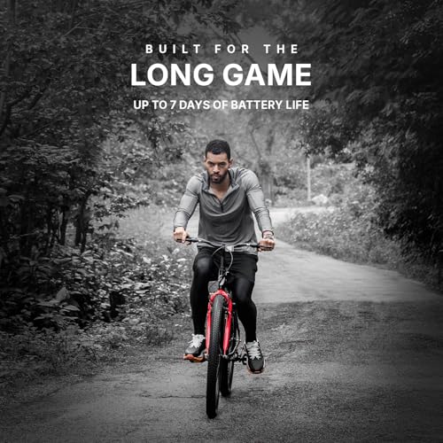 Noise Endeavour 2 Rugged Smart Watch – 1.46″ AMOLED Display, Built-in GPS, ABC Sensors, Up to 7-Day Battery, 5ATM Water Resistance, AI, Strava Integration, for iOS & Android (Silver Grey)