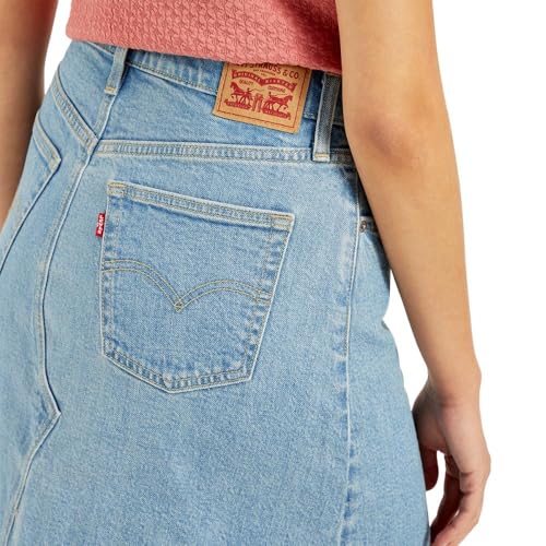 Levi's Cotton Western Skirt Blue