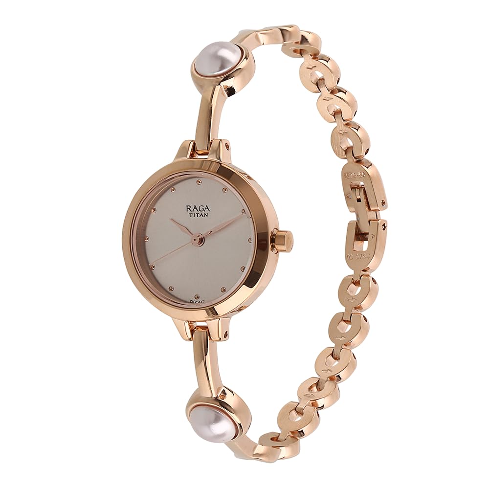 Titan Autumn-Winter 19 Analog Rose Gold Dial Women's Watch NM2576WM01/NN2576WM01/NP2576WM01