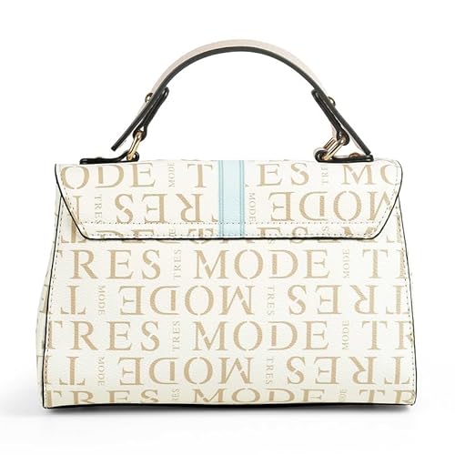 tresmode CALVI Beige Women Vegan Leather Sling Bag