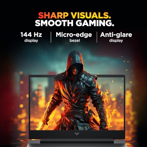 HP Victus 15 Smartchoice, Intel Core i5-14500HX, 6GB RTX 3050, 12GB DDR5(Upgradeable) 512GB SSD, FHD, 144Hz, 300nits,15.6''/39.6cm, Win11,Office24, Mica Silver, 2.3kg, fa2627/2624TX, RGB Gaming Laptop