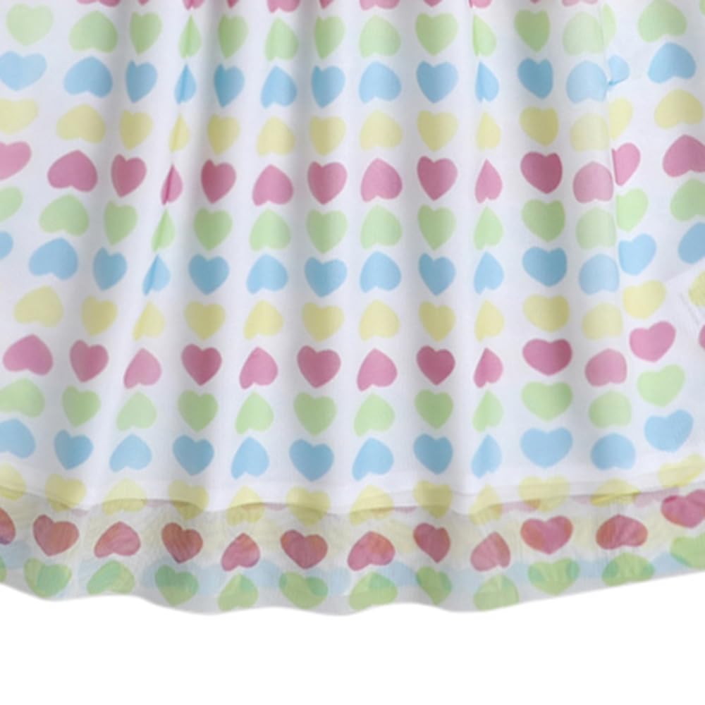 Hopscotch Girls Cotton Geometric Cotton A-line Casual Dresses In Yellow Color For Ages 2-3 Years (HSP-3681747)