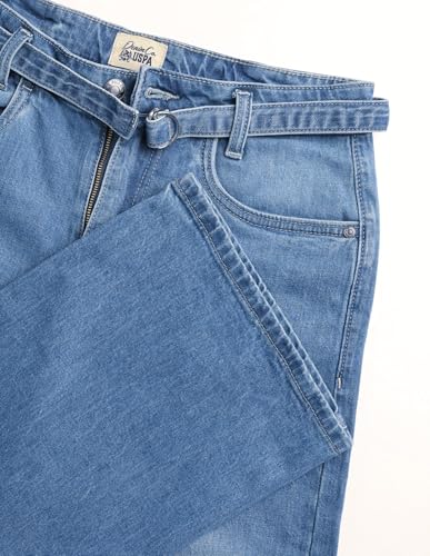 U.S. POLO ASSN. High Rise Straight Fit Jeans Blue