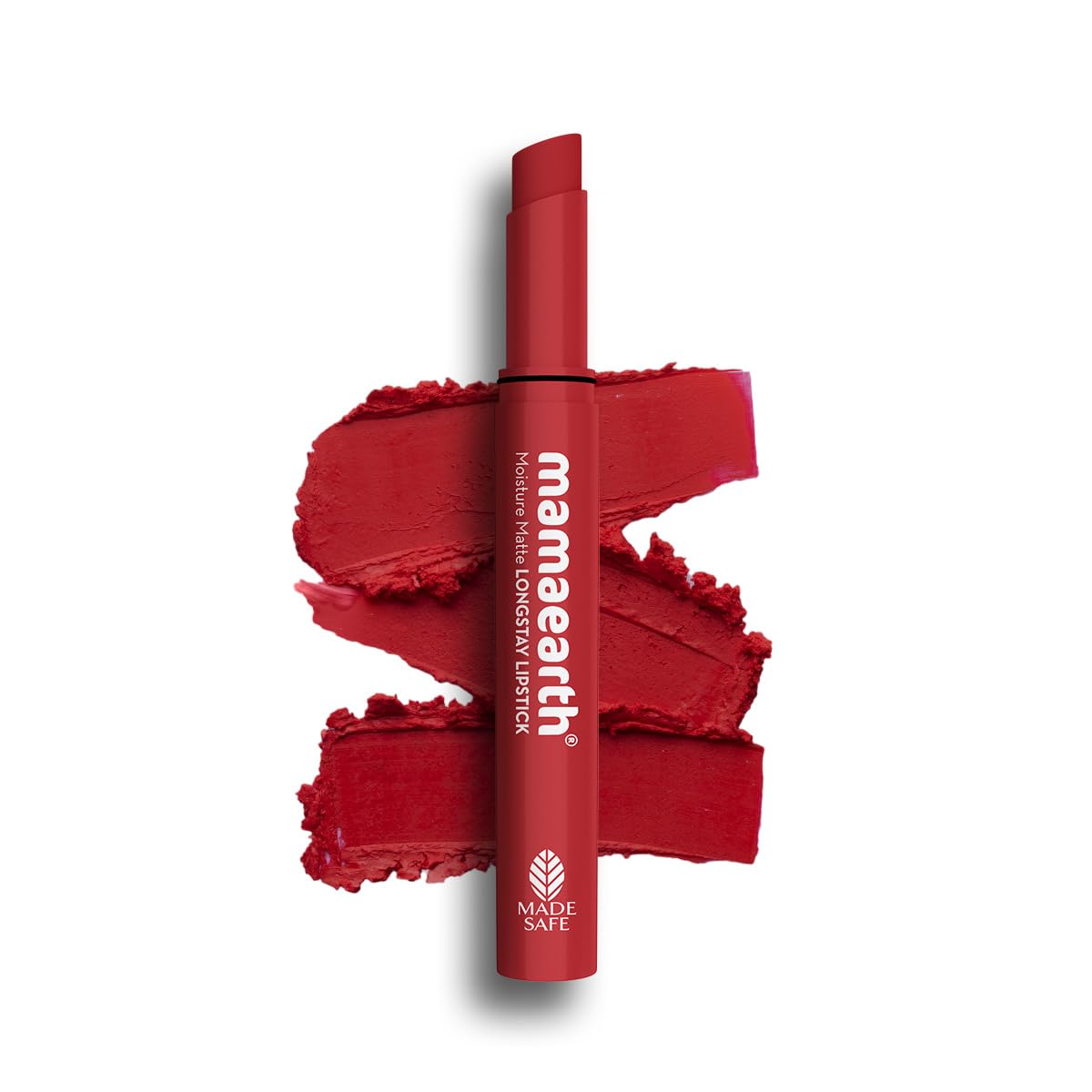 Mamaearth Moisture Matte Longstay Lipstick - Raspberry Scarlet, 2 gm
