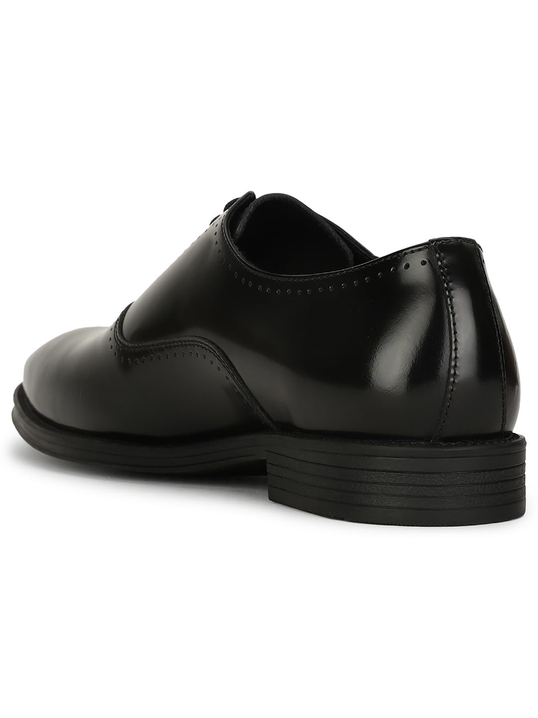 Hush Puppies Mens Edward Oxford E 23 Black Formal Shoes - 8 UK (8386000)