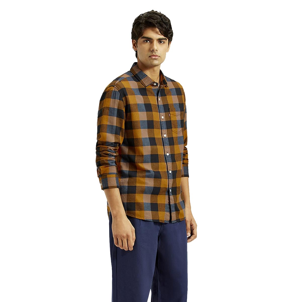 Levi's Men's Slim Fit Shirt (32907-0528_Multi