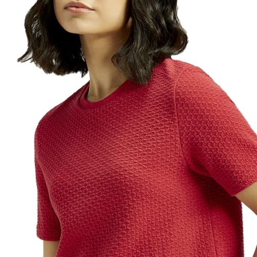 Levi's Women's Regular Fit T-Shirt (000C2-0011_Red