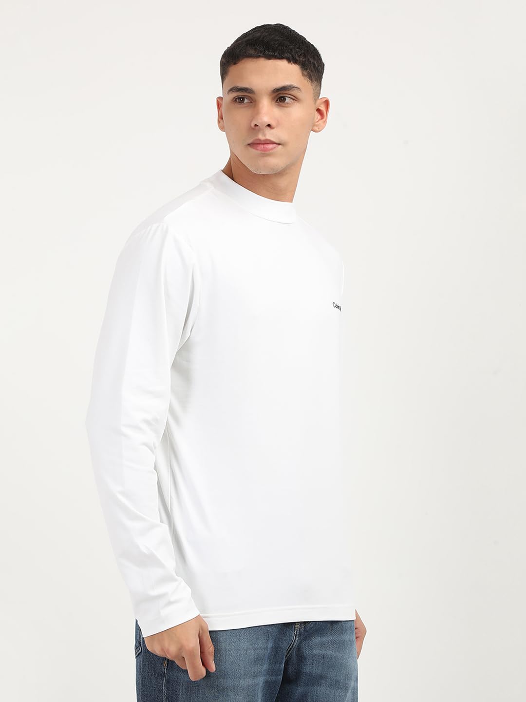 Calvin Klein Jeans Department58 Regular Fit T Shirt (K10K110179YAF_Bright White L)