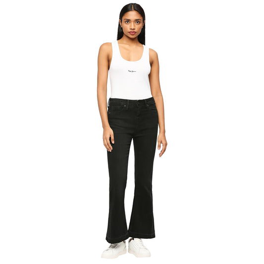 Pepe Jeans Women's Slim Jeans (PL204622Q018_Black Used