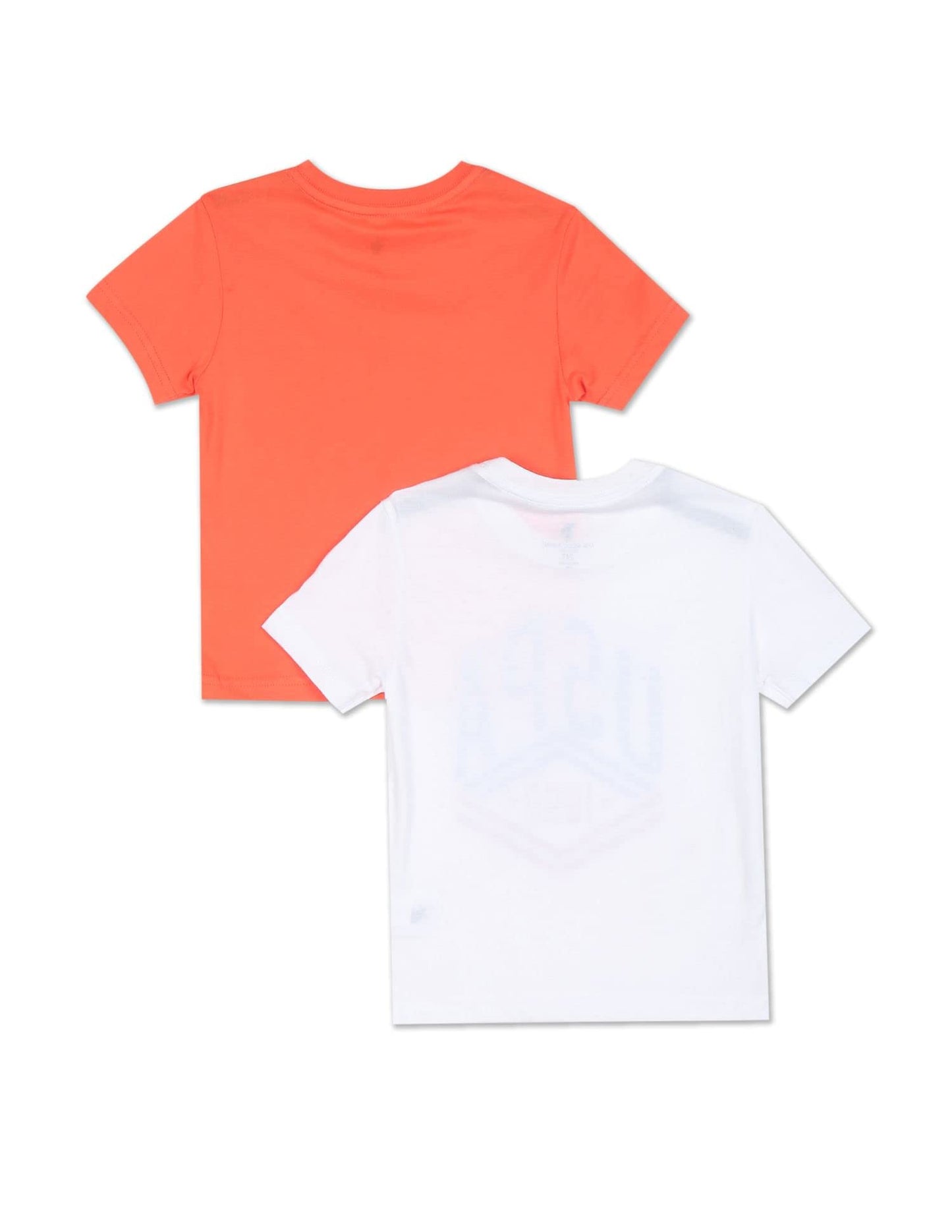 U.S. POLO ASSN. Boys Pure Cotton T-Shirt - Pack of 2 (UKTSHON0015R_Assorted 3_11 Years-12 Years)