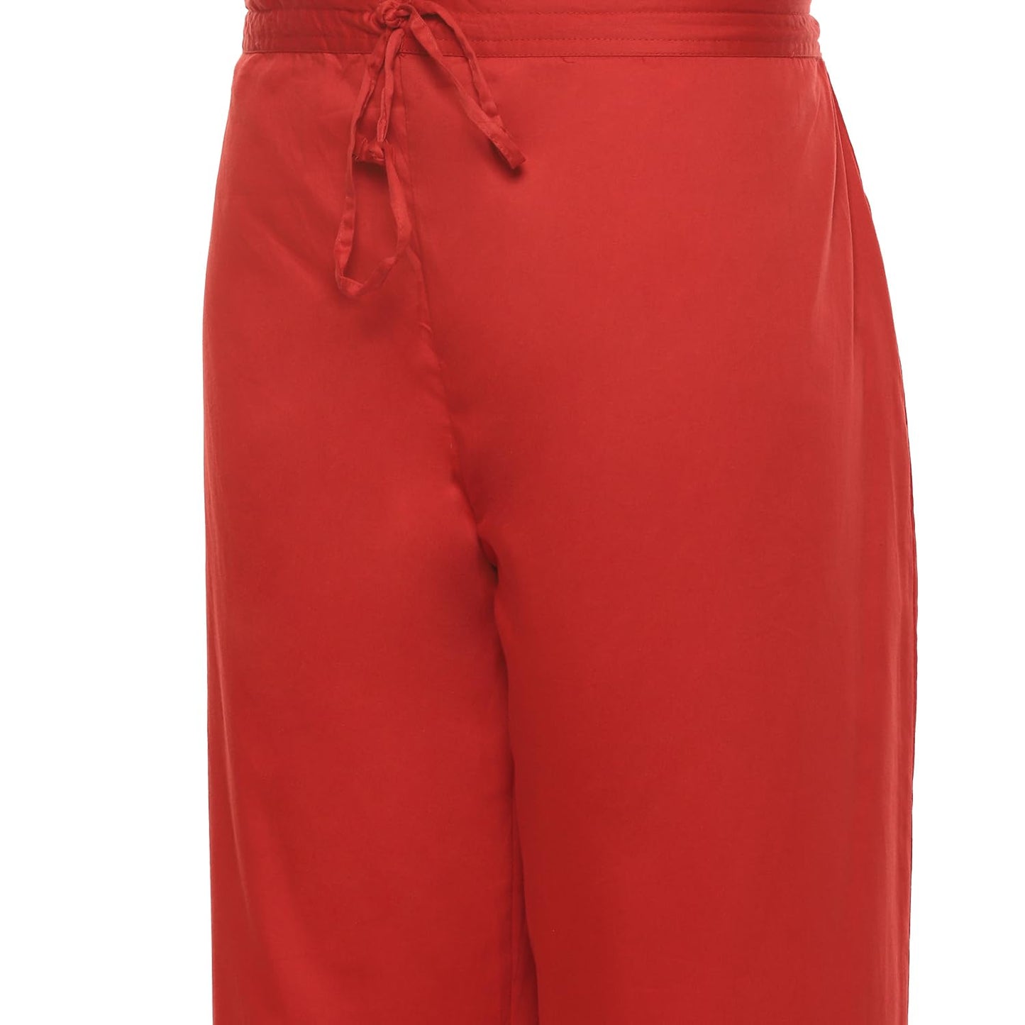 BIBA Polyester Women Printed Anarkali Salwar Kurta Dupatta(Skdpassion 9077_Red_42)