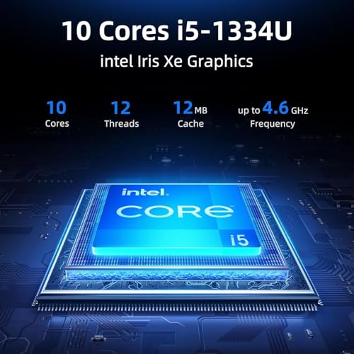 Dell Inspiron 15.6" FHD Touchscreen Laptop, 32GB RAM 1TB SSD Intel 10-Core i5-1334U (Beat i7-1250U), Computer with Copilot AI Wi-Fi 6 Win 11 Pro w/GM Accessory, for Business and College Students
