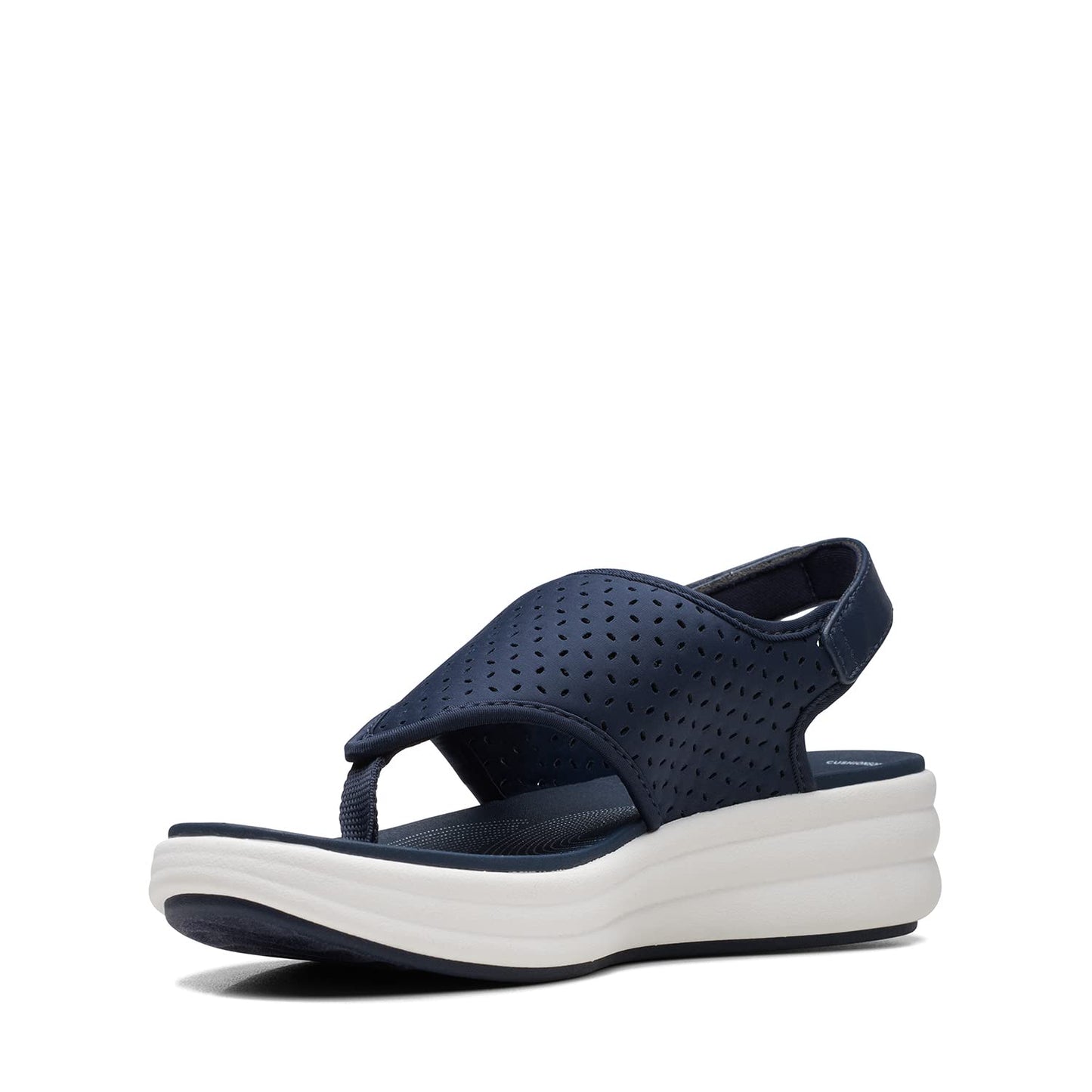 Clarks womens 26171820 Navy Sandal - 6 UK (26171820)