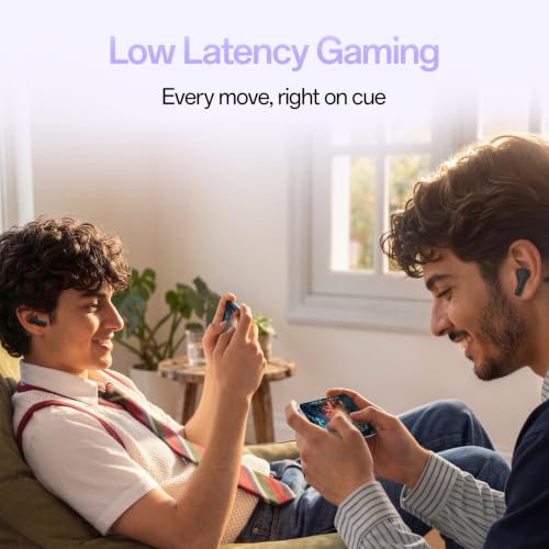 Oppo Enco Air 5 True Wireless Noise Cancelling Earbuds with 52dB Real time ANC,Upto 54Hrs Playtime,Triple-Mic AI Clear Call,Low Latency,Fast Charging.(Midnight Black)