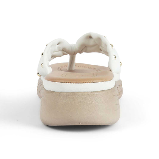 tresmode HAIV Women's Wedges Sandals Platform Heels - Round Open Toe Comfortable Soft Footwear