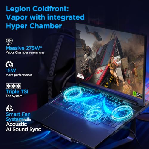 Lenovo Legion Pro 7 Intel Core Ultra 9 290HX | NVIDIA RTX 5080 16GB (32GB RAM/1TB SSD/WQXGA OLED/240Hz/16(40.6cm)/Windows 11/Office 2024/Black/2.57Kg), 83F500Q5IN AI Gaming Laptop